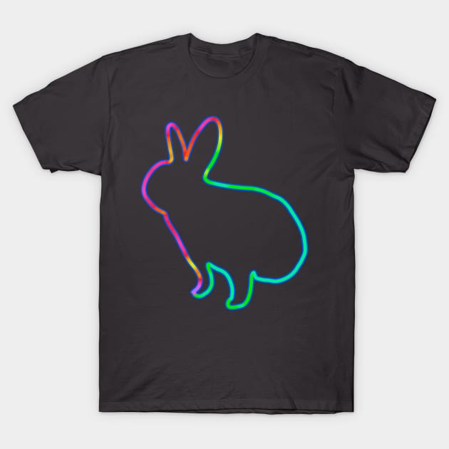 Neon bunny T-Shirt by Gavlart